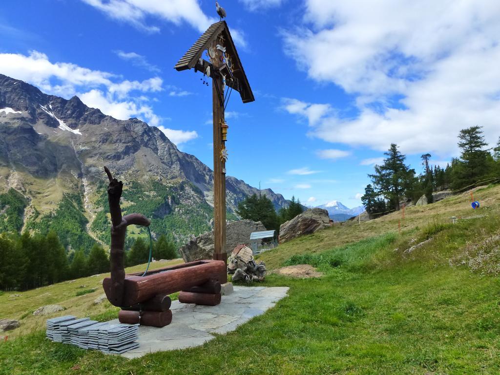 Chalet Alpentraum, Alte Gasse 20 Saas-Grund Bagian luar foto